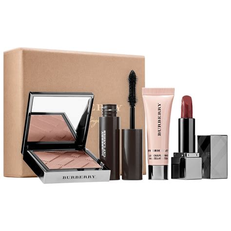 burberry nylon makeup bag|Burberry makeup gift set.